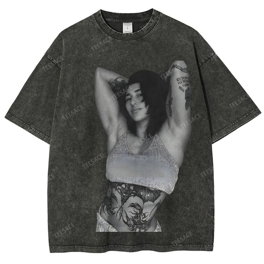 Unisex Fit Washed T-Shirt RHEA RIPLEY TEE V2