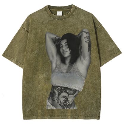 Unisex Fit Washed T-Shirt RHEA RIPLEY TEE V2