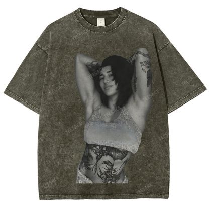 Unisex Fit Washed T-Shirt RHEA RIPLEY TEE V2