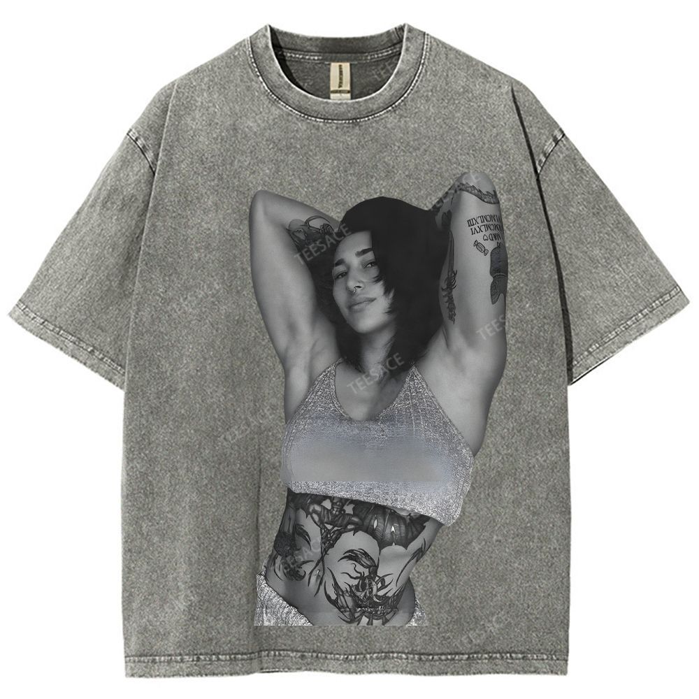 Unisex Fit Washed T-Shirt RHEA RIPLEY TEE V2