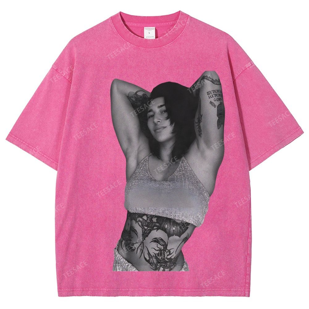 Unisex Fit Washed T-Shirt RHEA RIPLEY TEE V2
