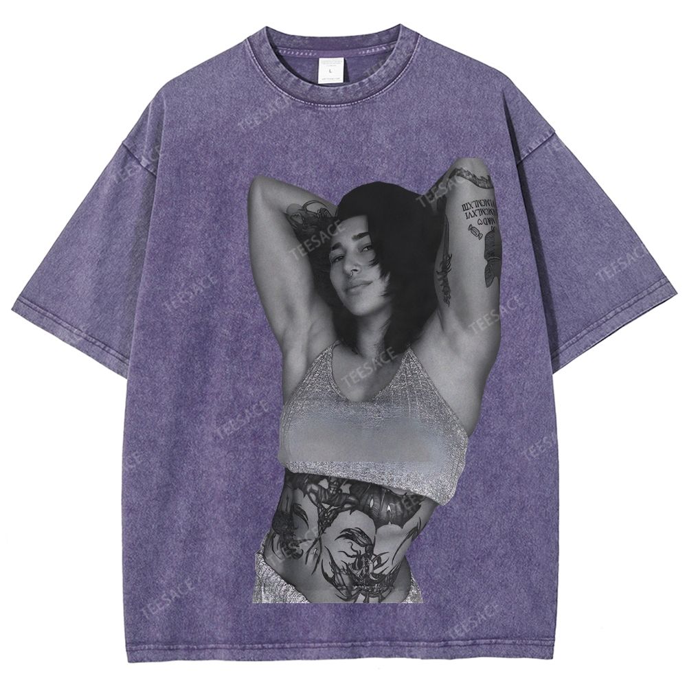 Unisex Fit Washed T-Shirt RHEA RIPLEY TEE V2