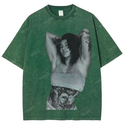 Unisex Fit Washed T-Shirt RHEA RIPLEY TEE V2