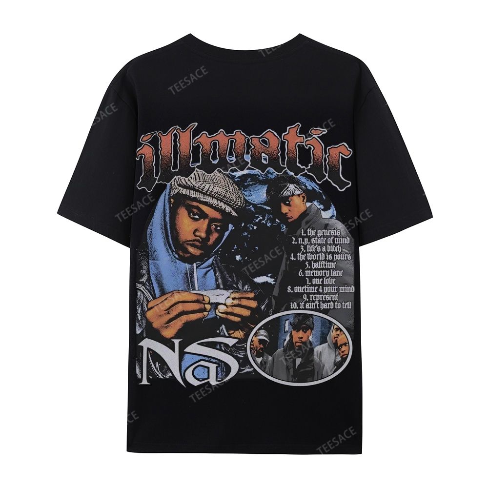 Unisex-Adult Ultra Cotton T-Shirt Graphic  NAS TEE