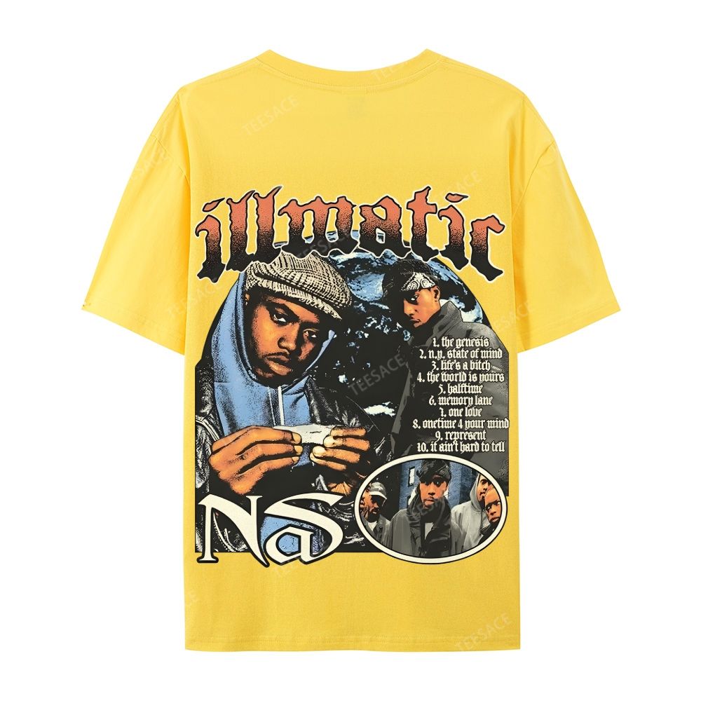 Unisex-Adult Ultra Cotton T-Shirt Graphic  NAS TEE