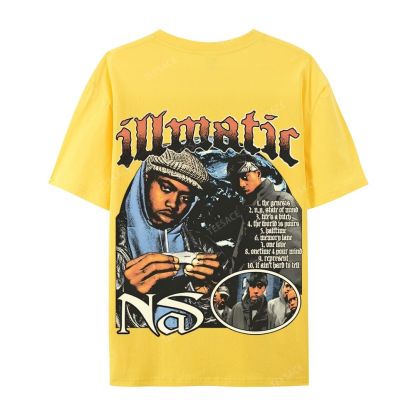 Unisex-Adult Ultra Cotton T-Shirt Graphic  NAS TEE