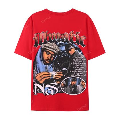 Unisex-Adult Ultra Cotton T-Shirt Graphic  NAS TEE