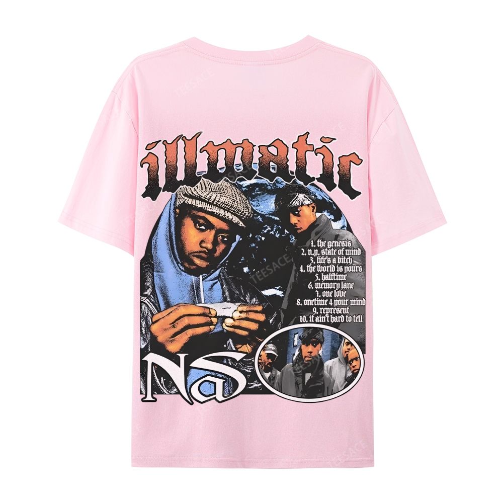 Unisex-Adult Ultra Cotton T-Shirt Graphic  NAS TEE