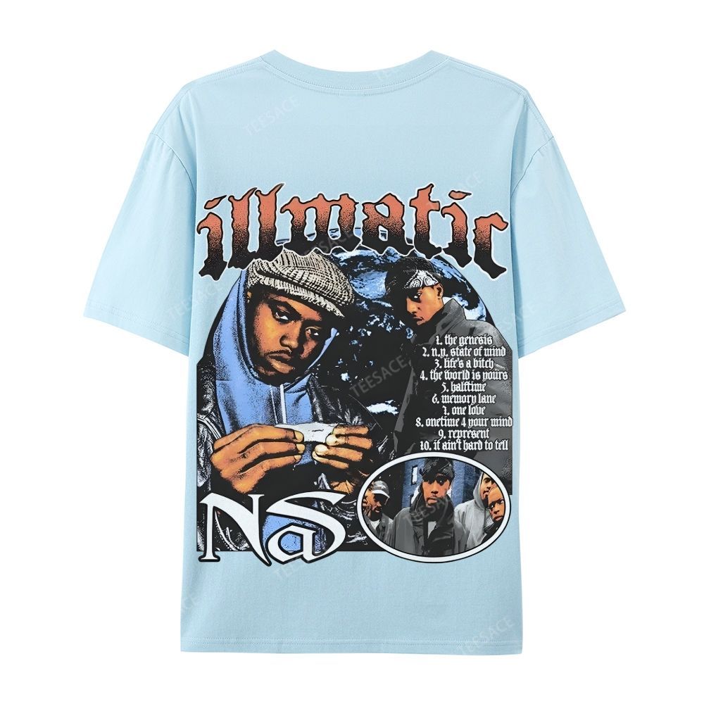 Unisex-Adult Ultra Cotton T-Shirt Graphic  NAS TEE