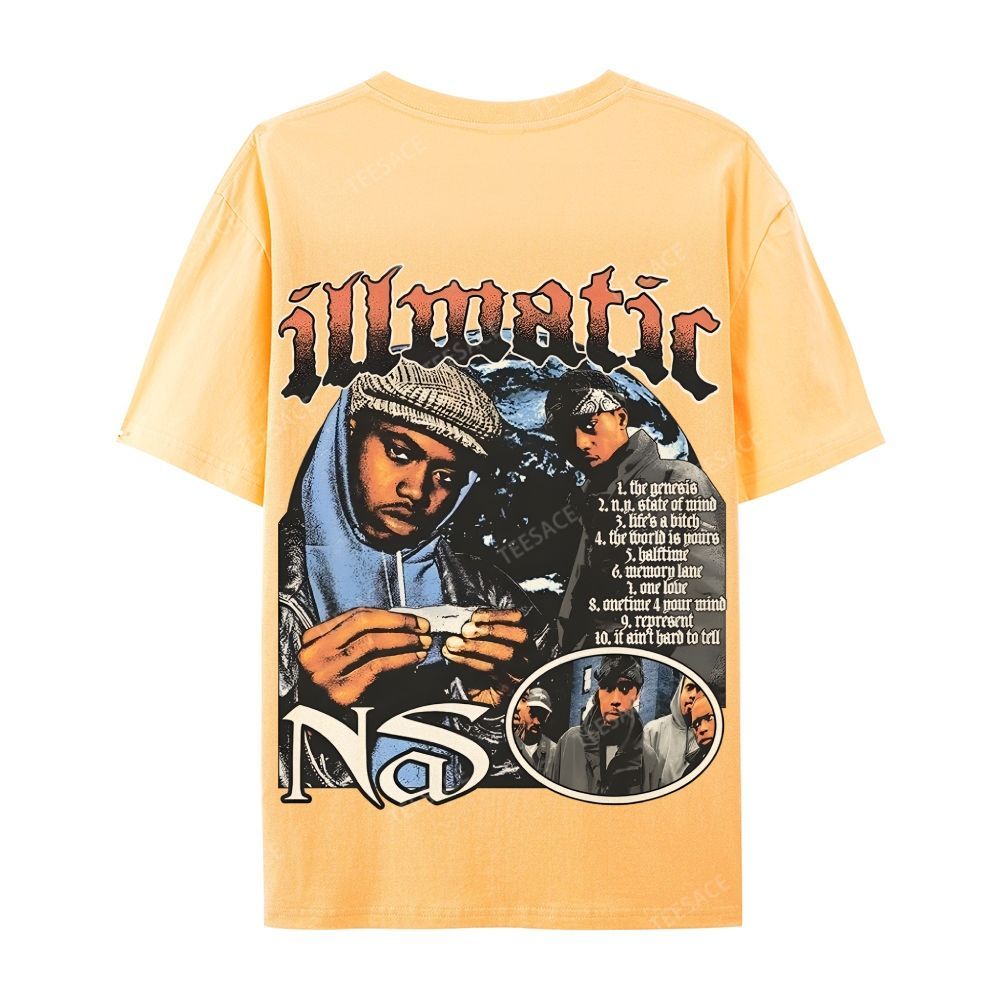 Unisex-Adult Ultra Cotton T-Shirt Graphic  NAS TEE