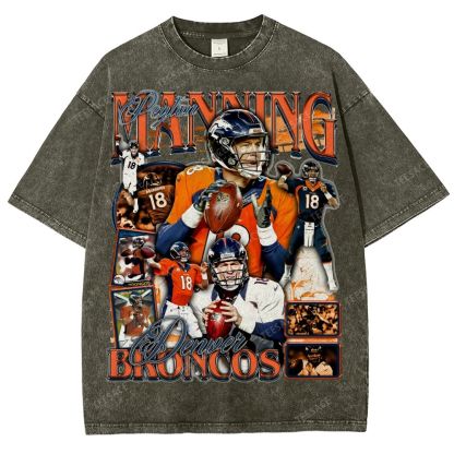 Peyton Manning Tee Unisex Fit Washed T-Shirt  