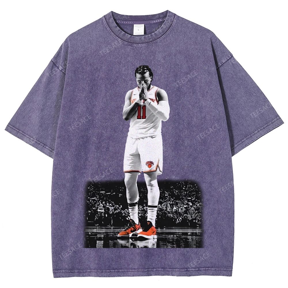 JALEN BRUNSON Tee Unisex Fit Washed T-Shirt  