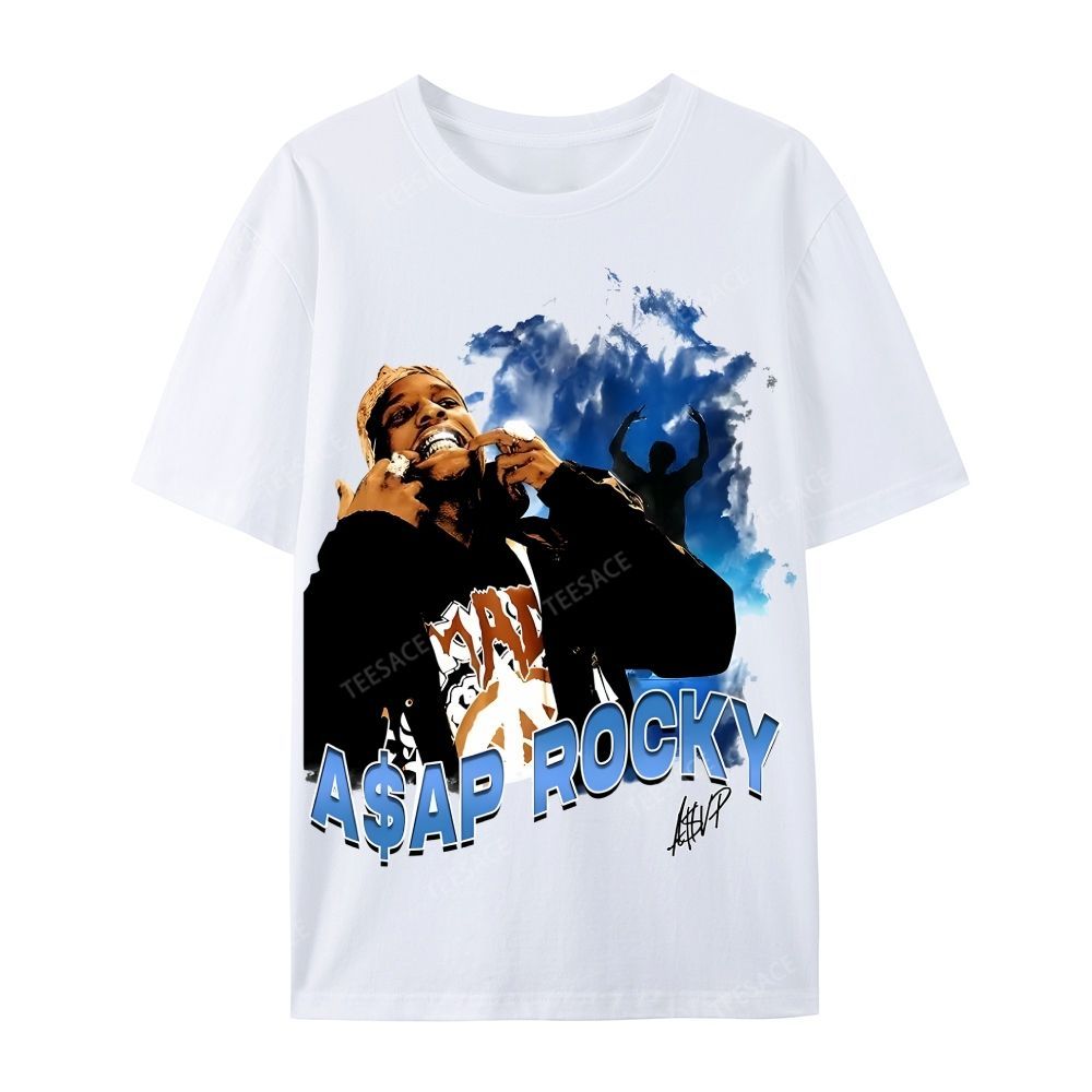 Unisex-Adult Ultra Cotton T-Shirt Graphic  ASAP Rocky V1 Tee