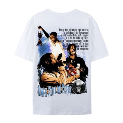 Unisex-Adult Ultra Cotton T-Shirt Graphic  ASAP Rocky V1 Tee