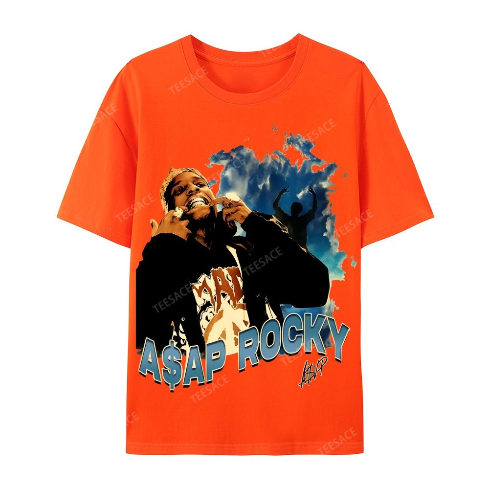 Unisex-Adult Ultra Cotton T-Shirt Graphic  ASAP Rocky V1 Tee
