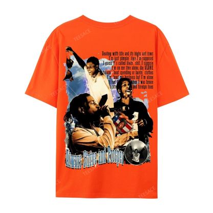 Unisex-Adult Ultra Cotton T-Shirt Graphic  ASAP Rocky V1 Tee