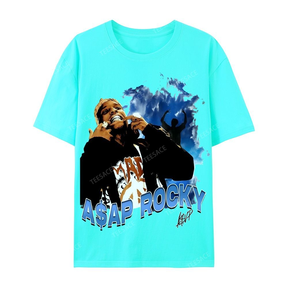 Unisex-Adult Ultra Cotton T-Shirt Graphic  ASAP Rocky V1 Tee