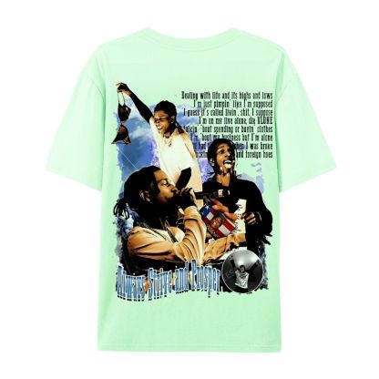 Unisex-Adult Ultra Cotton T-Shirt Graphic  ASAP Rocky V1 Tee