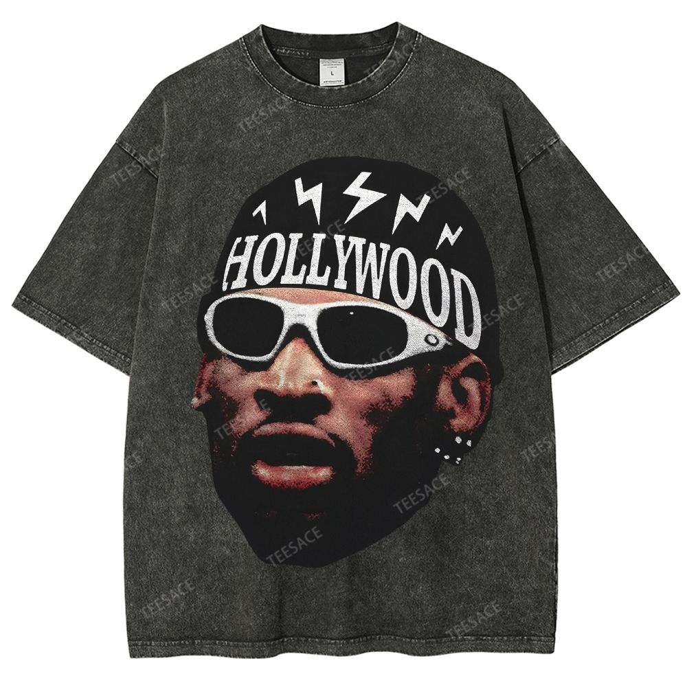 DENNIS RODMAN Unisex Fit Washed T-Shirt