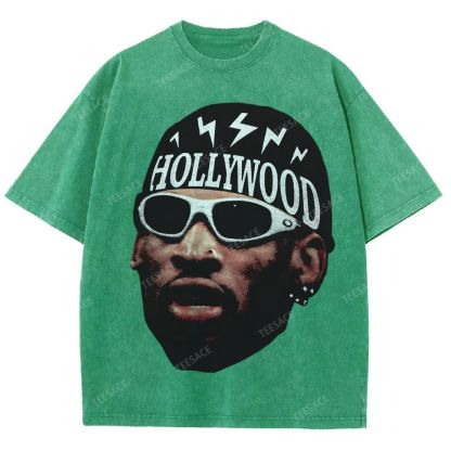 DENNIS RODMAN Unisex Fit Washed T-Shirt 