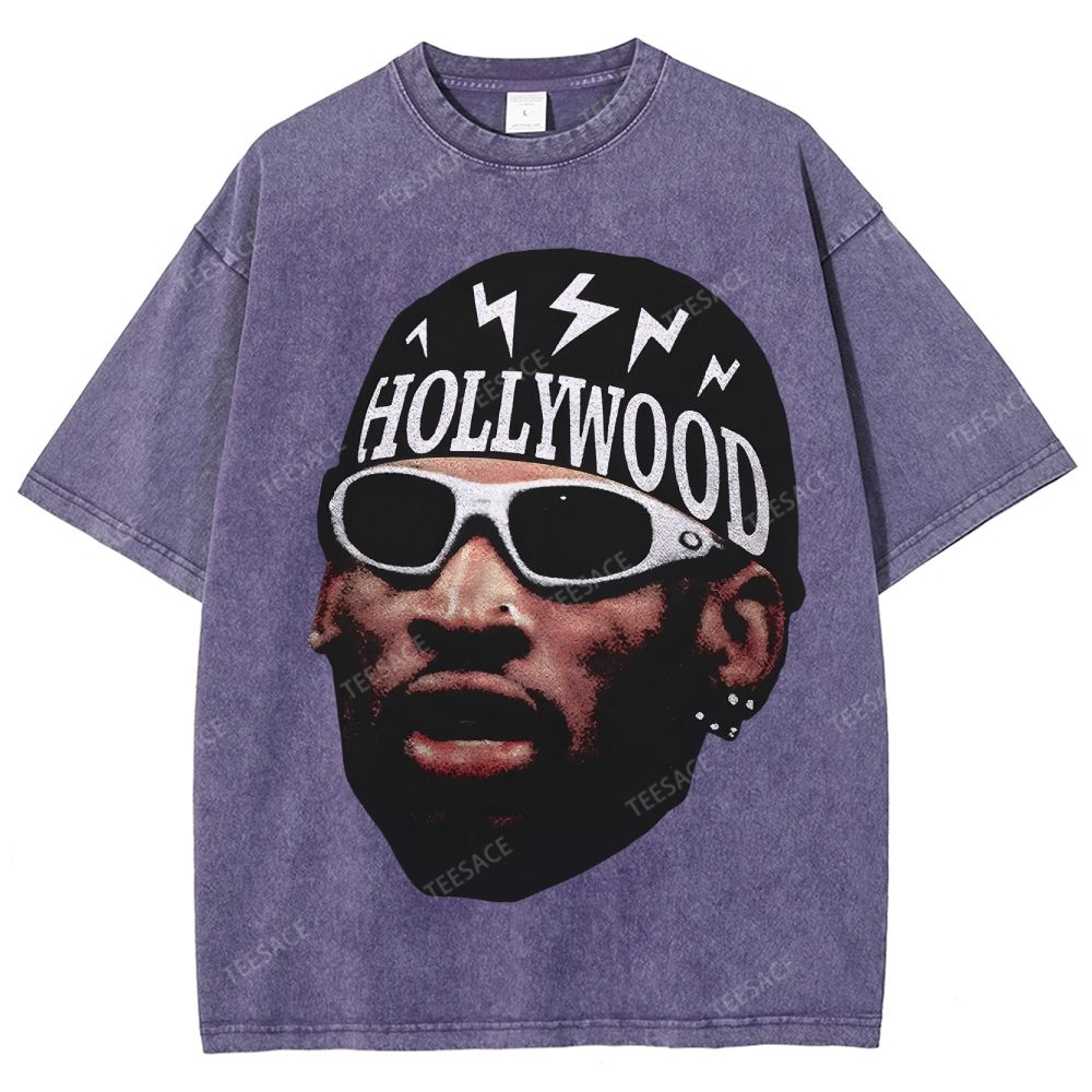 DENNIS RODMAN Unisex Fit Washed T-Shirt 
