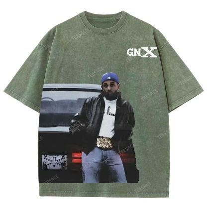 KENDRICK LAMAR Unisex Fit Washed T-Shirt  