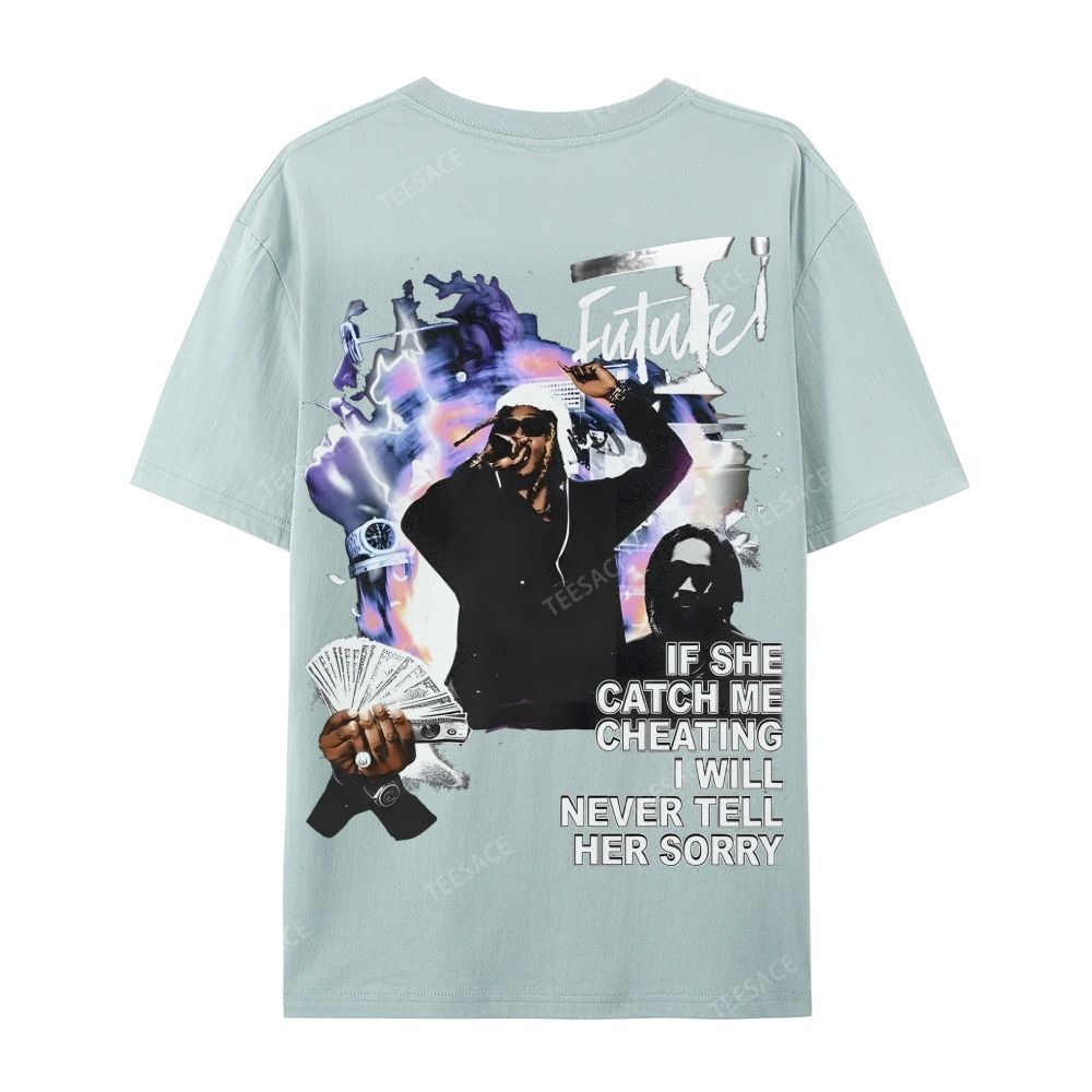 Unisex-Adult Ultra Cotton T-Shirt Graphic  FUTURE V3 TEE