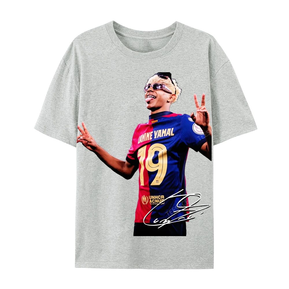 LAMINE YAMAL 2025 Tee  Casual Short Sleeve T-Shirt  