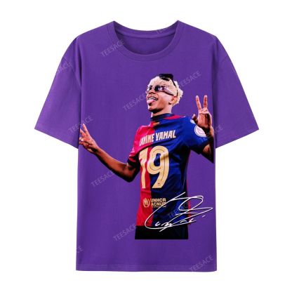LAMINE YAMAL 2025 Tee  Casual Short Sleeve T-Shirt  