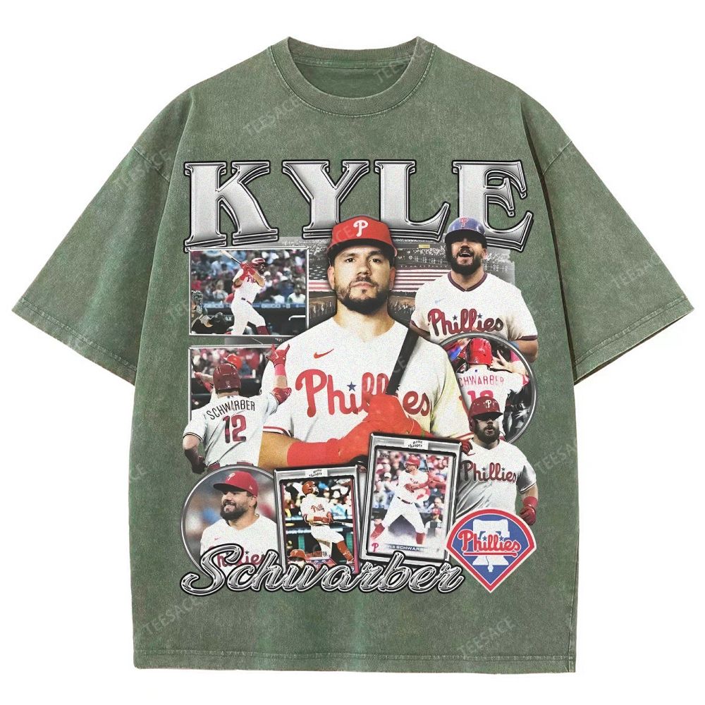 KYLE SCHWARBER Tee Unisex Fit Washed T-Shirt 