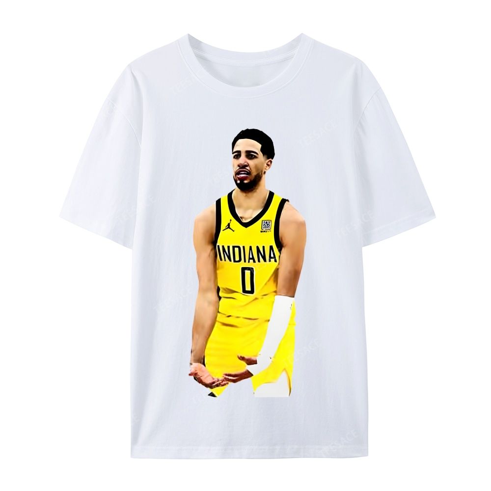 TYRESE HALIBURTON Tee Casual Short Sleeve T-Shirt   