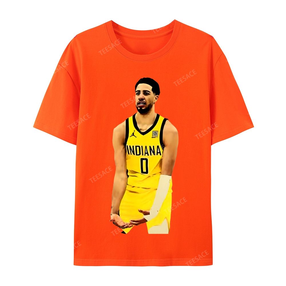 TYRESE HALIBURTON Tee Casual Short Sleeve T-Shirt   