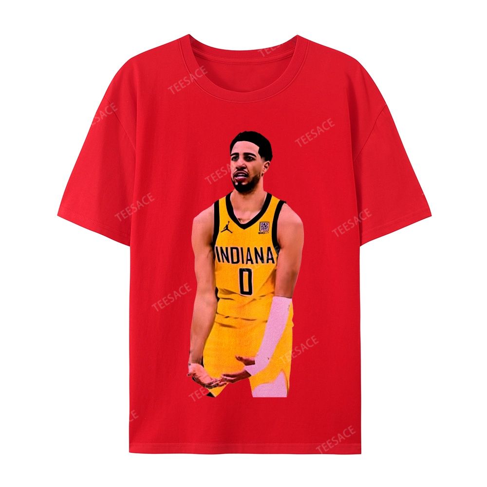 TYRESE HALIBURTON Tee Casual Short Sleeve T-Shirt   