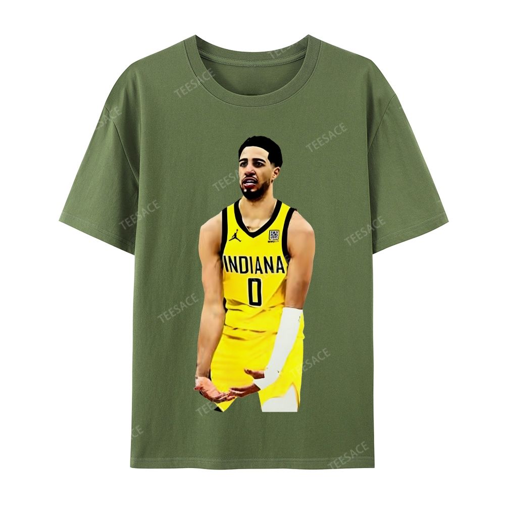 TYRESE HALIBURTON Tee Casual Short Sleeve T-Shirt   