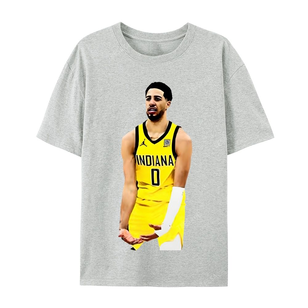 TYRESE HALIBURTON Tee Casual Short Sleeve T-Shirt   