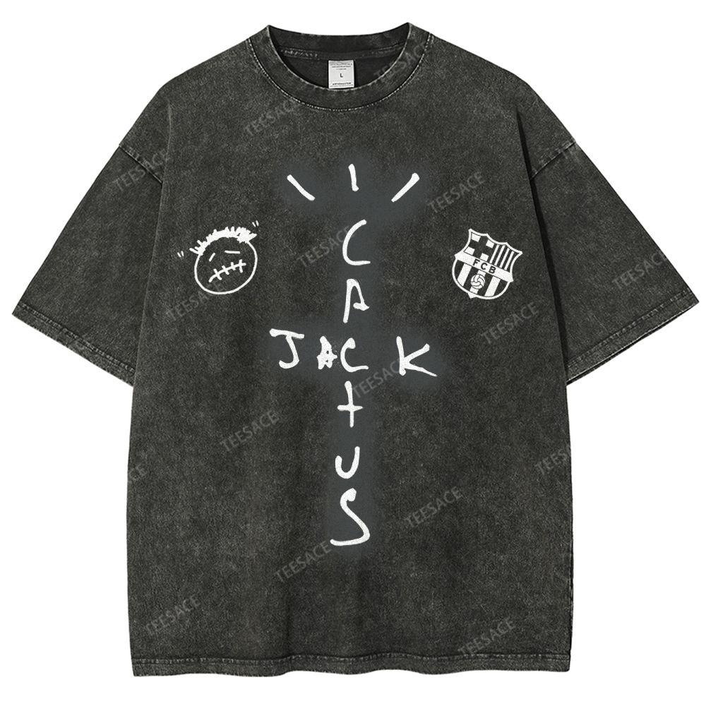 TRAVIS SCORTT & FC BARCELONA 2025 V2 TEE