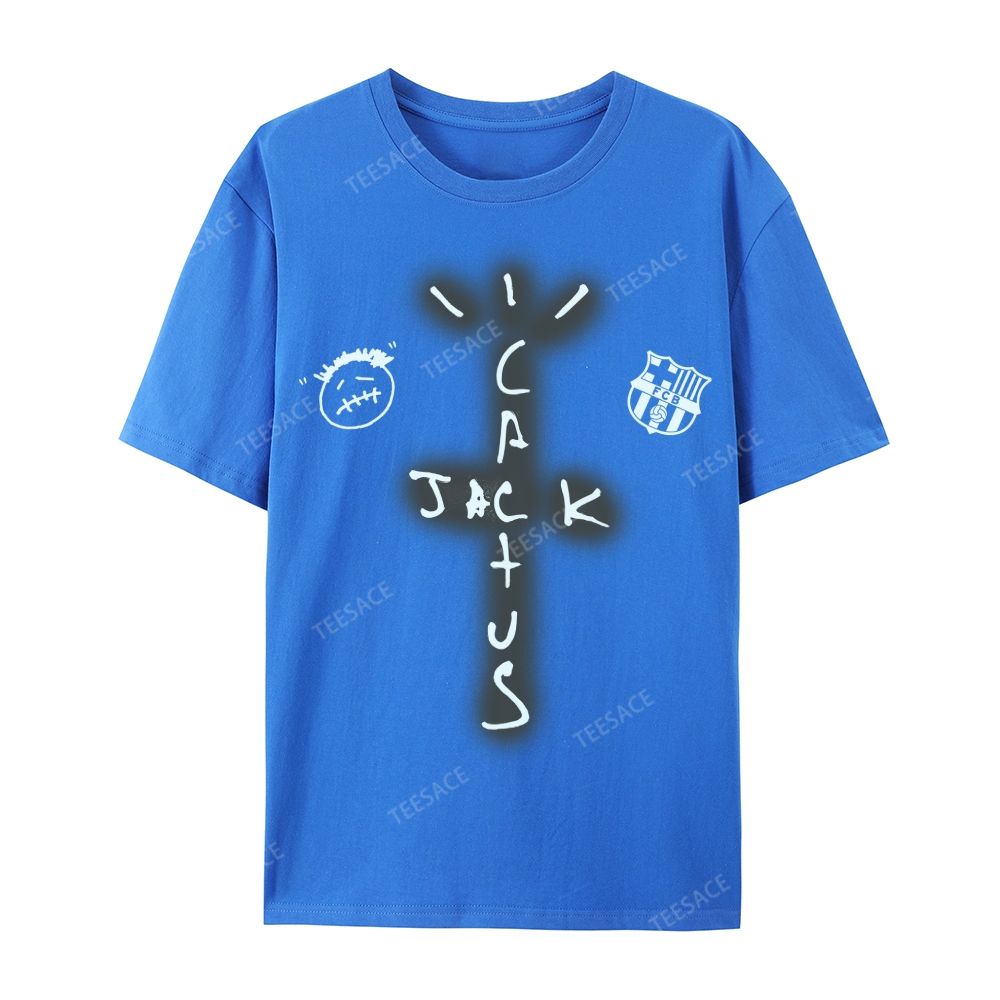 TRAVIS SCORTT & FC BARCELONA 2025 V2 TEE