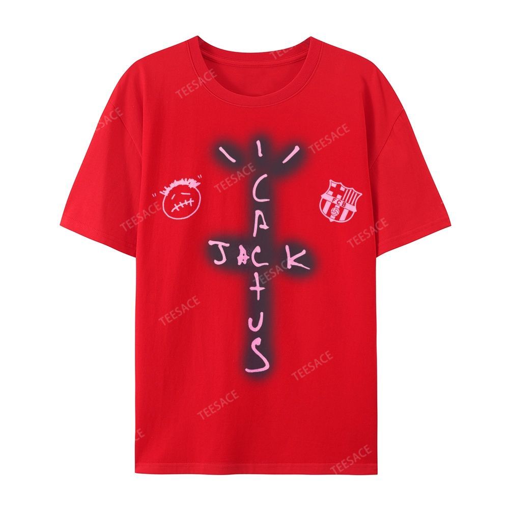 TRAVIS SCORTT & FC BARCELONA 2025 V2 TEE