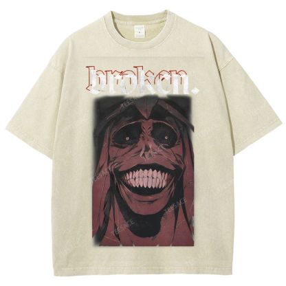 Solo Leveling Broken Unisex Fit Washed T-Shirt  