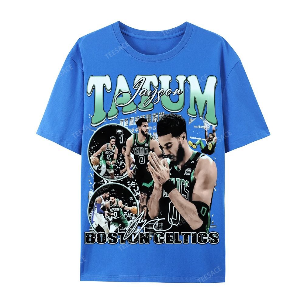 JAYSON TATUM TEE Casual Short Sleeve T-Shirt 