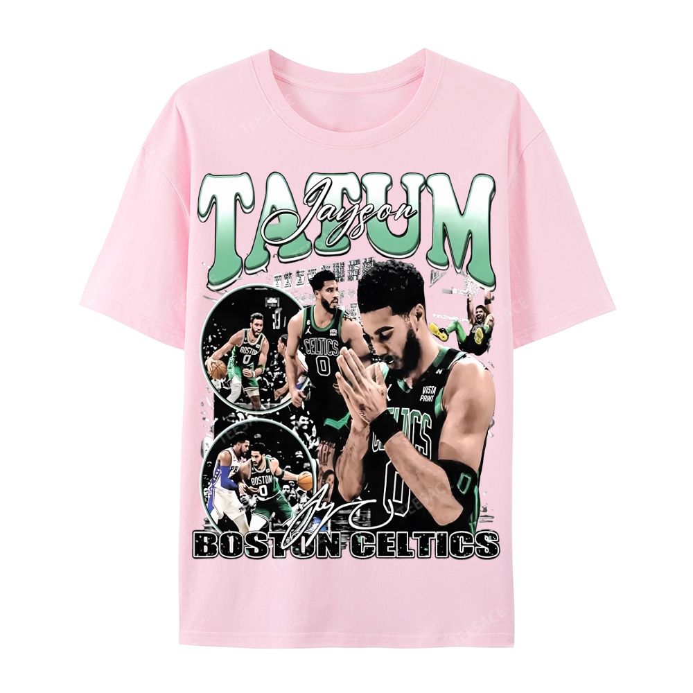 JAYSON TATUM TEE Casual Short Sleeve T-Shirt 