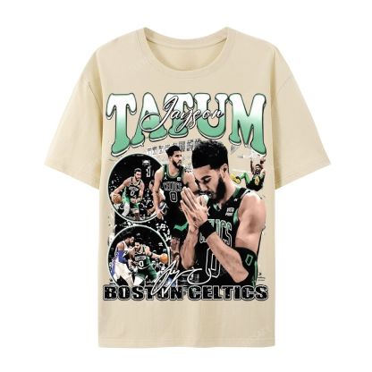 JAYSON TATUM TEE Casual Short Sleeve T-Shirt 