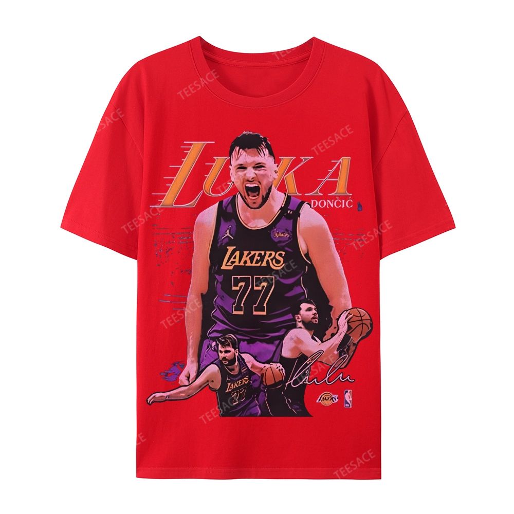 LUKA DONCIC Casual Short Sleeve T-Shirt 2505011314