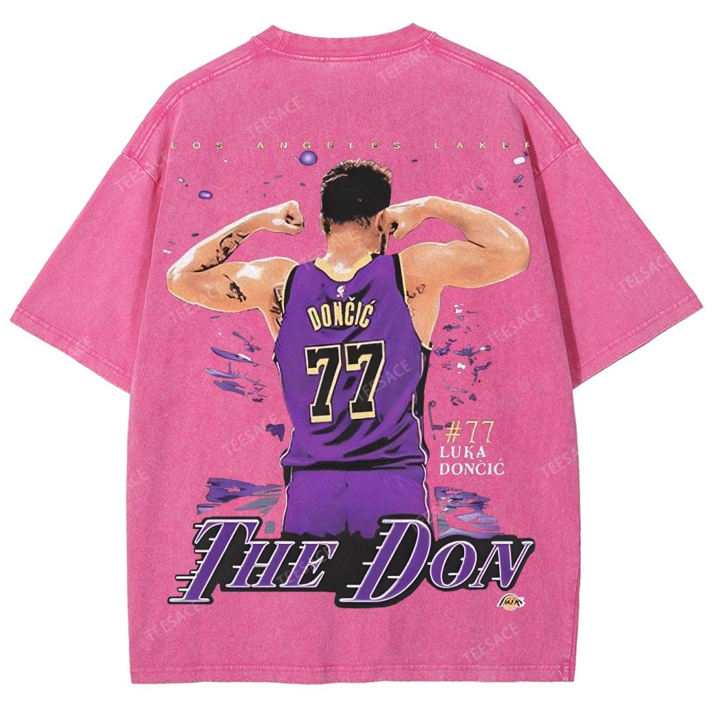 LUKA DONCIC Unisex Fit Washed T-Shirt 2505011321
