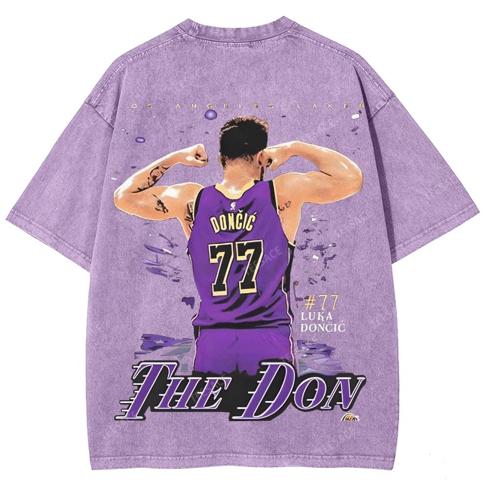 LUKA DONCIC Unisex Fit Washed T-Shirt 2505011321