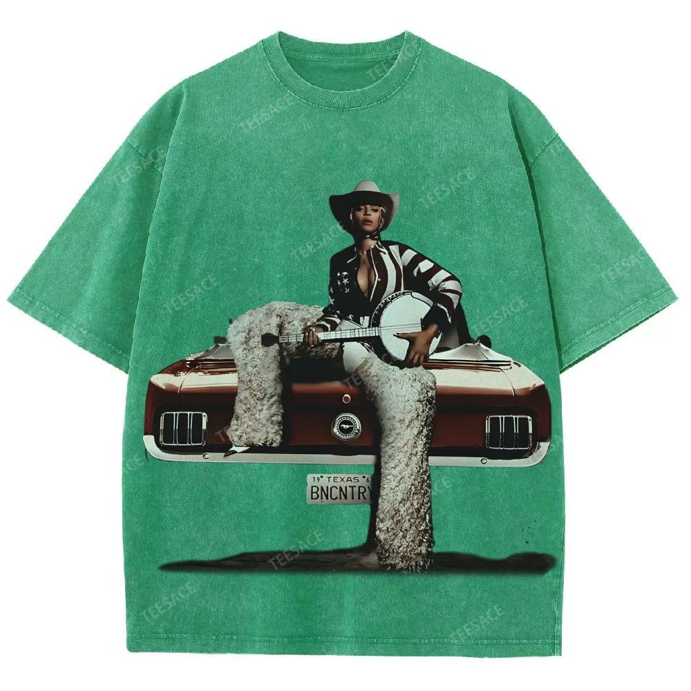 BEYONCÉ Unisex Fit Washed T-Shirt 2505012803