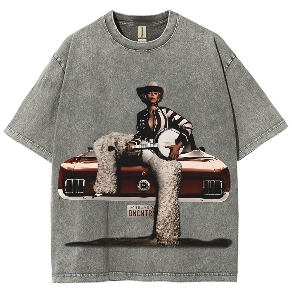 BEYONCÉ Unisex Fit Washed T-Shirt 2505012803