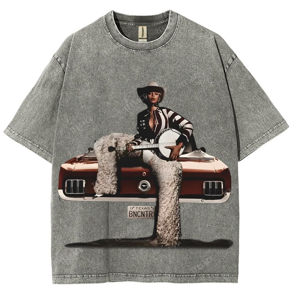 BEYONCÉ Unisex Fit Washed T-Shirt 2505012803