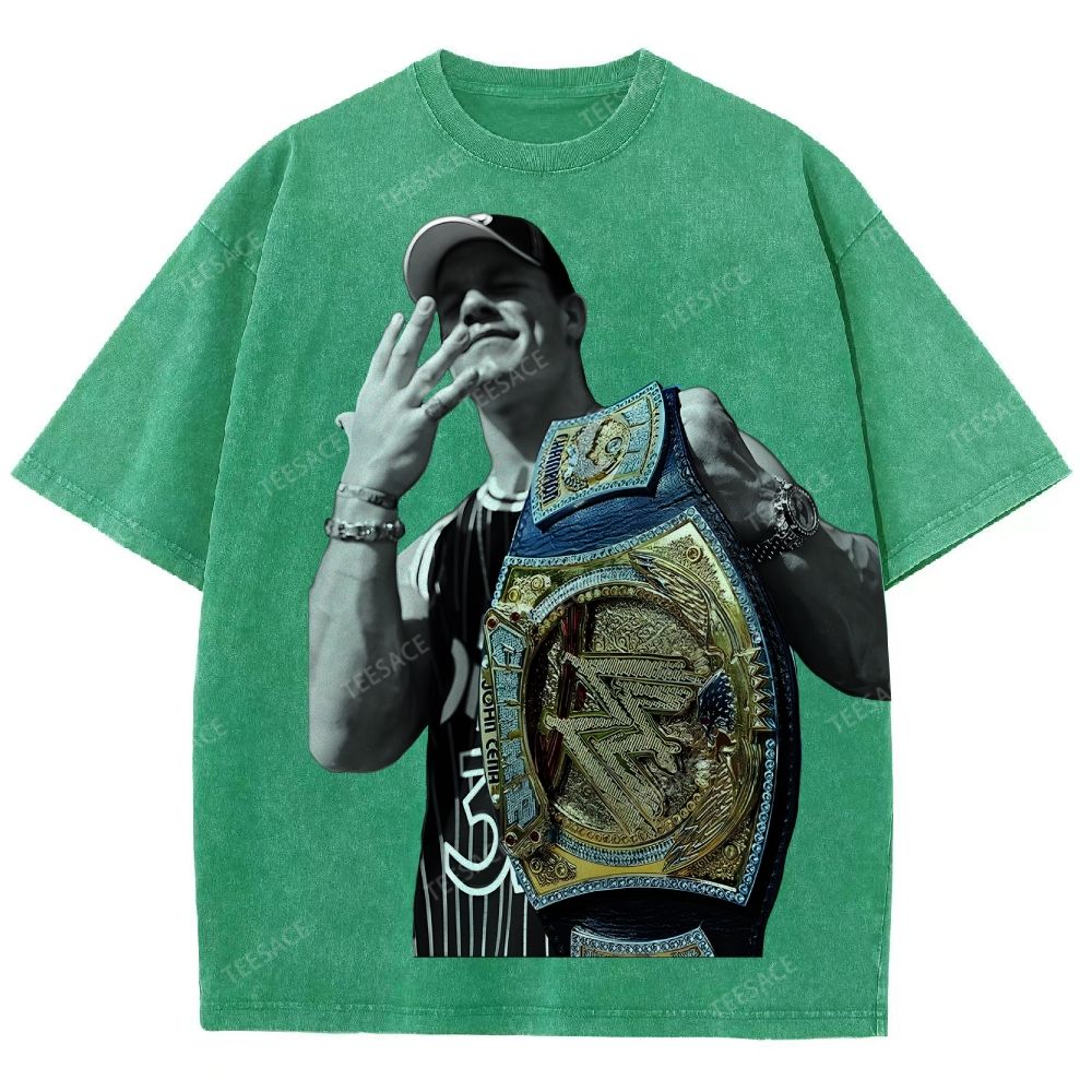 JOHN CENA TEE Unisex Fit Washed T-Shirt  