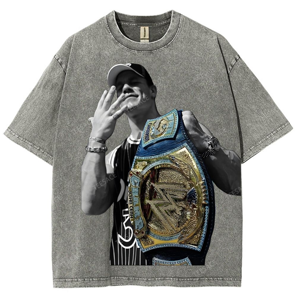 JOHN CENA TEE Unisex Fit Washed T-Shirt  